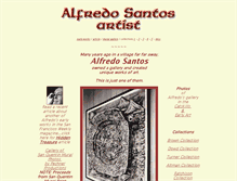 Tablet Screenshot of alfredosantos.com